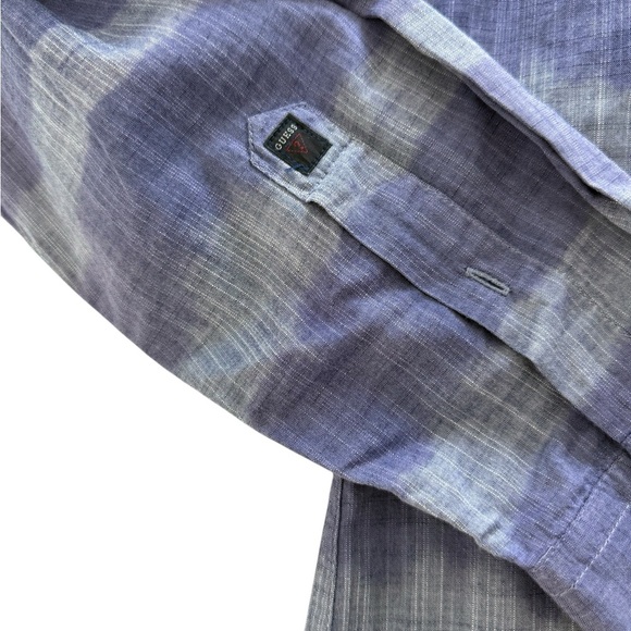 Guess Dillon Slim Fit Button Down Shirt | Men’s Medium | 100% Cotton - Picture 5 of 8